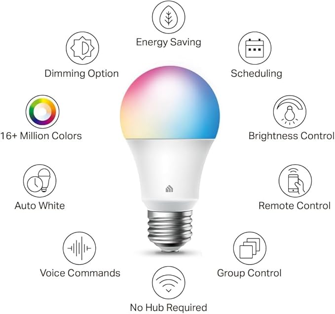 Smart LED Light Bulb (Wi-Fi)