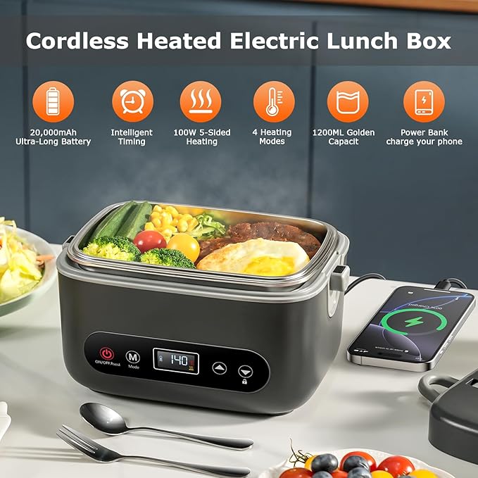 Smart Electric Heated Lunch Box