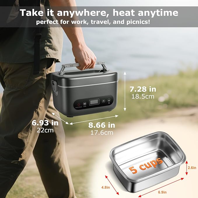 Smart Electric Heated Lunch Box