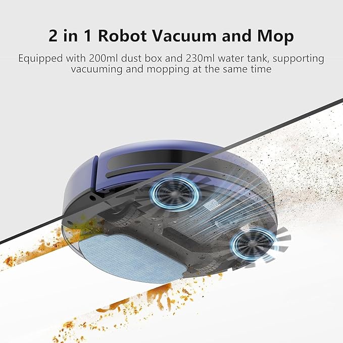 Smart Robot Vacuum Cleaner with Mapping Technology