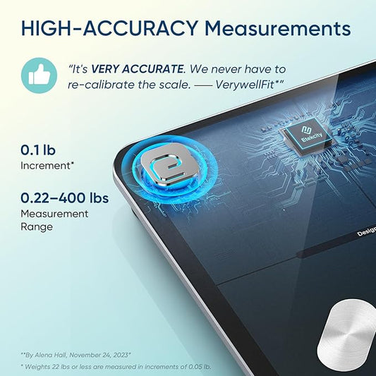 Smart Fitness Scale with Bluetooth App