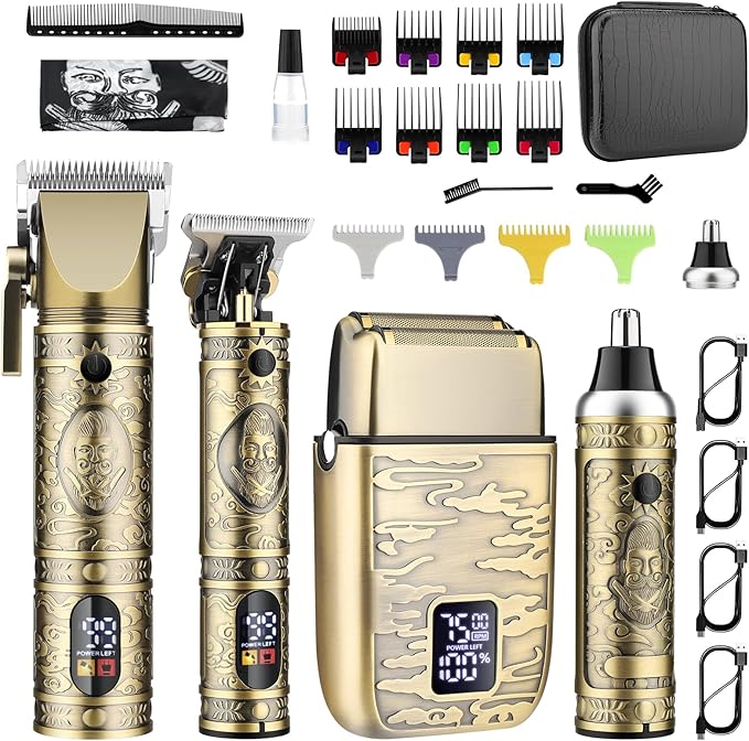 Professional Hair Clipper Set (Cordless)